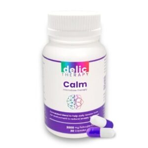 DELIC THERAPY CALM SHROOM CAPSULES 3000MG